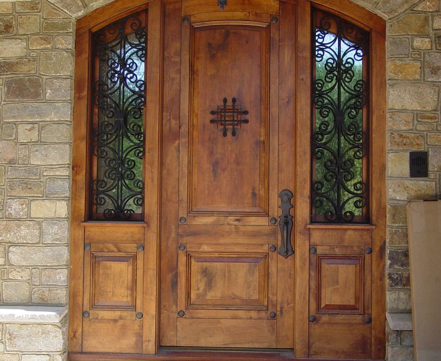 4 Wooden Front Door Designs for Houses